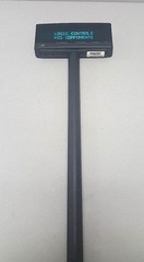 Logic Controls LD9000-GY Single-Sided POS Pole Display – 8 Pin Mini DiN PS2