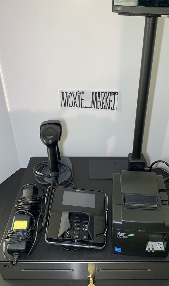 Verifone MX915 POS System Full Setup+Drawer/Scanner/Display/Printer/Fully Tested