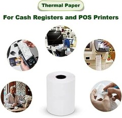 50 Rolls 2 1/4&Prime; x 85&prime; First Data FD130 FD50 FD55 FD100Ti Thermal Paper Rolls
