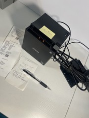 EPSON TMm30ii BLUETOOTH Printer + Power Supply ~TESTED #c7523 $5s/h