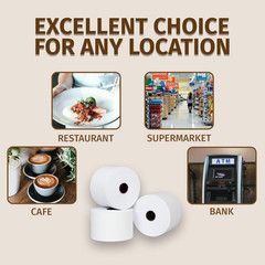 Thermal Paper Receipt Roll 2-1/4&Prime; X 50&prime; BPA Free 50 Rolls