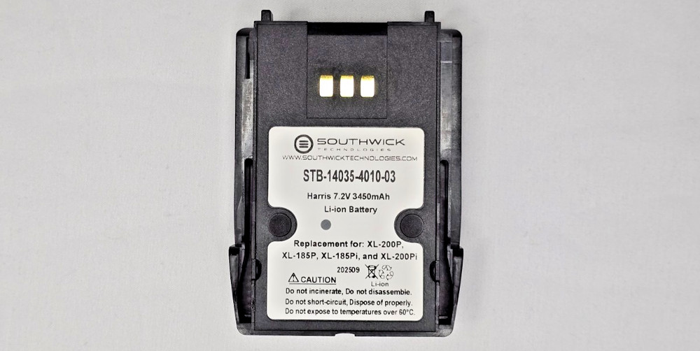 SWT Replacement Battery for Harris XL-200P XL-185P XL-185Pi XL-200Pi