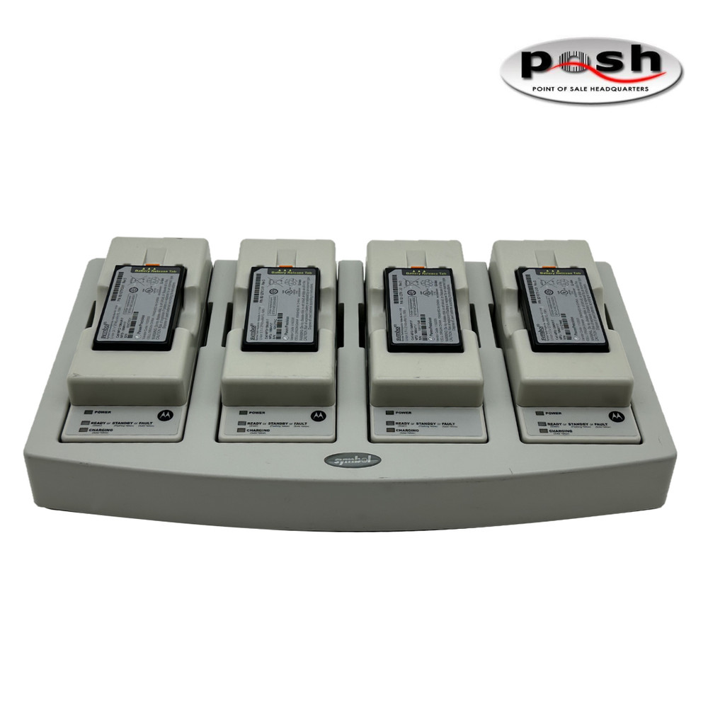 Symbol Universal 4-Slot Battery Charger Part Number: 20-33569-01R