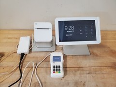 CLOVER C100 13&Prime; Touch Screen POS System W/ Printer and Keypad, Read