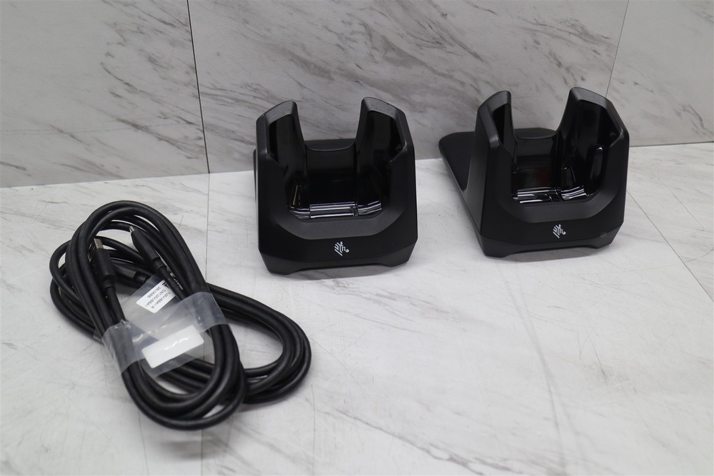 2 LOT – Zebra CRD-TC2X-BS1CO Charging Cradle for TC20 TC25 Scanners w/ USB-C