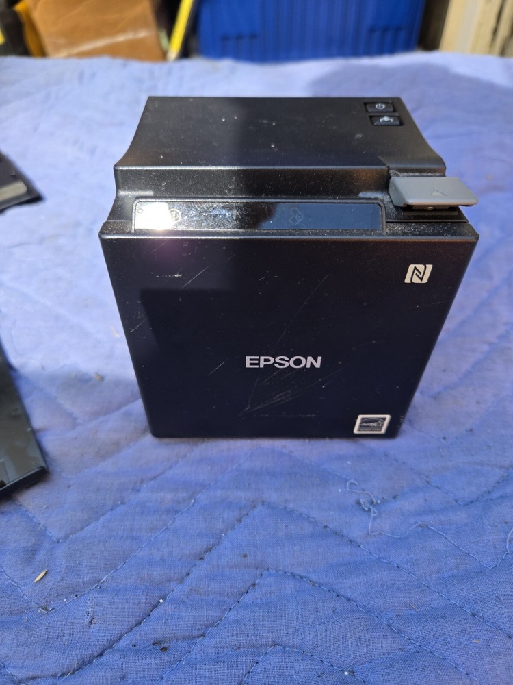 EPSON TM-m10 M332B Thermal POS Receipt Printer w/ Adapter & USB