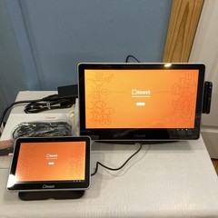 Toast Flex TT200 POS Point Of Sale System W/ Guest Display – Tested