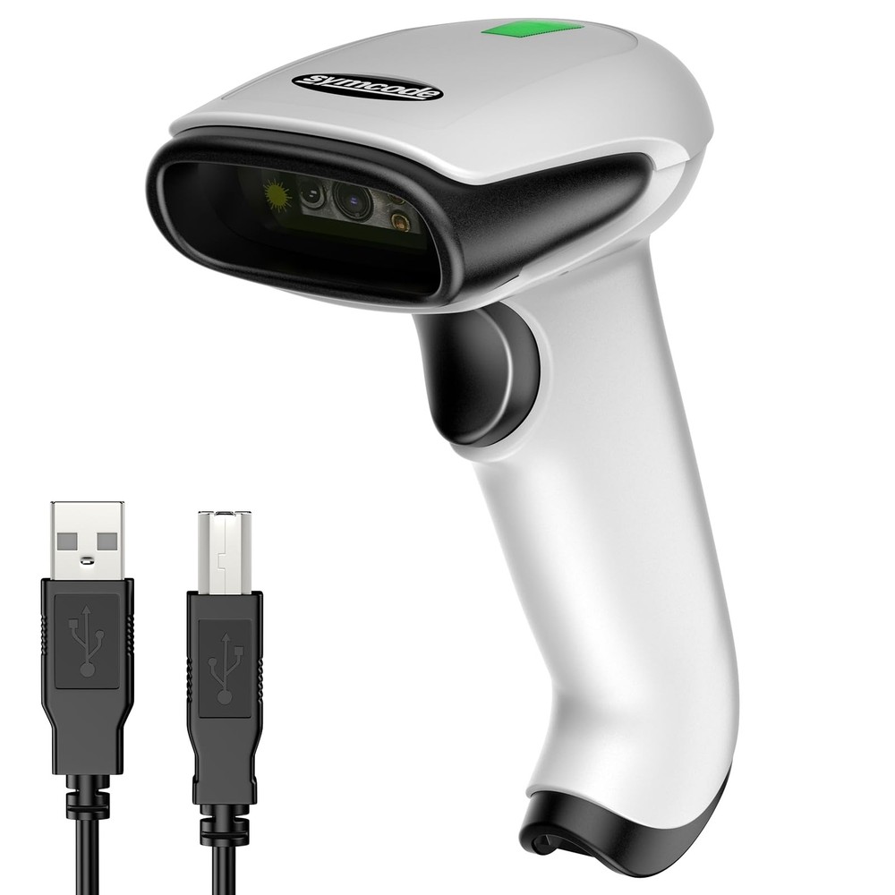 Symcode Bluetooth 2D Scanner 3-in-1 Wireless & USB Wired & Bluetooth Reader