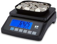 ZZap MS10 Coin Counting Scale – Money Cash Currency Weighing Machine