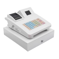 Cash Register Pos System Electronic Supermarket Bar Retail Shop with Cash Drawer