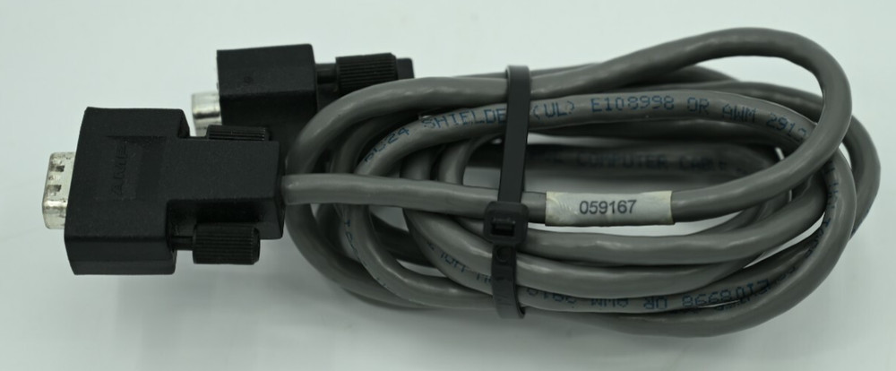 Intermec 059167 Null Modem Cable Serial 6 Feet RS232 DB9 Female to DB9 Female