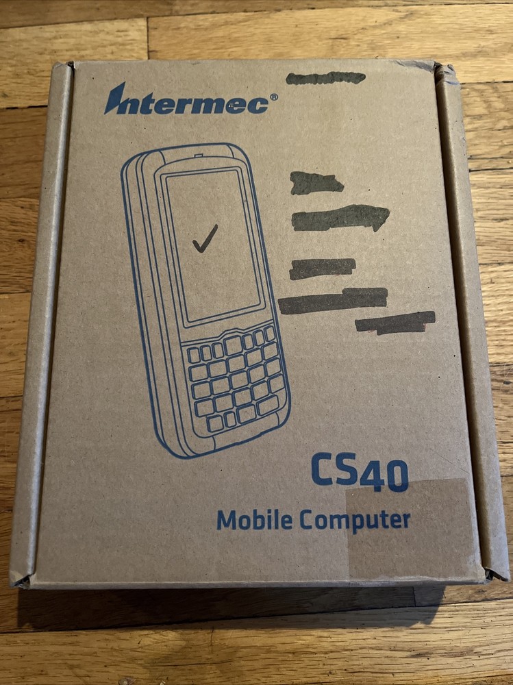 Intermec CS40 Alphanumeric Handheld Windows Mobile 6 Computer 2D Barcode Scanner