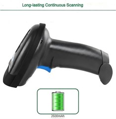 NETUM Bluetooth Barcode Scanner, Support 2.4G Wireless & Bluetooth & Wired Conne