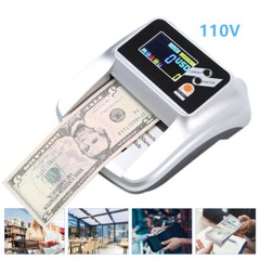 Bank Counterfeit Money Detector Machine UV MG Fake Currency Bill Checker Tester