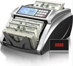 Money Counter Machine PONNOR with Value Bill Count, Dollar, Euro with UV/MG/I…