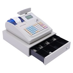 NEW Electronic Cash Register 48 Keys Cash Management System with Thermal Printer