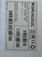 Datalogic DS2400N-1210 Compact Dimensions 1D Laser Barcode Scanner Reader