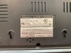 Royal Sovereign RCD-3 Counterfeit Detector TESTED