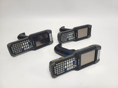 Lot of 3 Intermec CK3A1 Mobile Computer Barcode Scanner No Batt Parts (Untested)