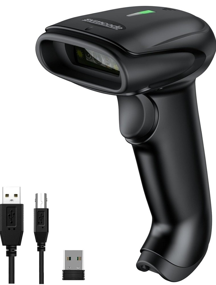 Bluetooth Wireles Barcode Scanner, Symcode Handheld CCD Cordless Barcode Scanner
