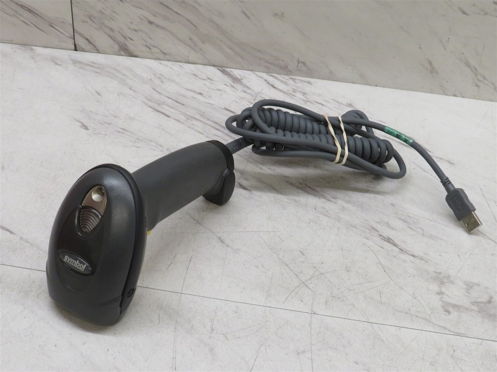 Symbol Motorola Zebra LS4208 Handheld Barcode Scanner LS4208-PR20007ZZR w/ USB
