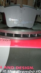 Front brake discs and pads kit. and post. Brembo for BMW X4 (F26) xDrive 2.0D