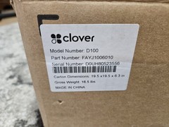 Clover Cash Register Drawer D100 No Popper Cable Aka Phone Line