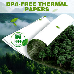 300 Sheets Thermal Printer Paper 8.5 X 11 Inch,Bpa Free Advanced Thermal Printin