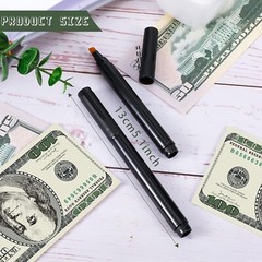 8 Plumas Detectoras de Billetes Falsos – Marcador Para Detectar Dinero Falso NEW