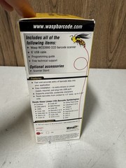 Wasp WCS3900 Barcode Scanner CCD USB Wired w/ Box
