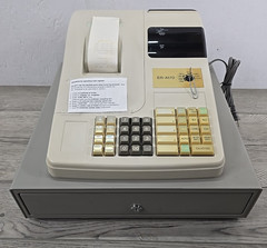 Sharp ER-A170 Electronic Cash Register w/ Key – Tested & Working ***READ***