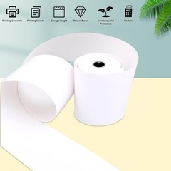 10 PCS 21/4 Inch x 50 ft Thermal Paper Rolls Credit Card POS Register Tape