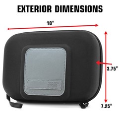 Usa Gear Hard Travel Case Fits Square Card Reader Square Handheld Receipt