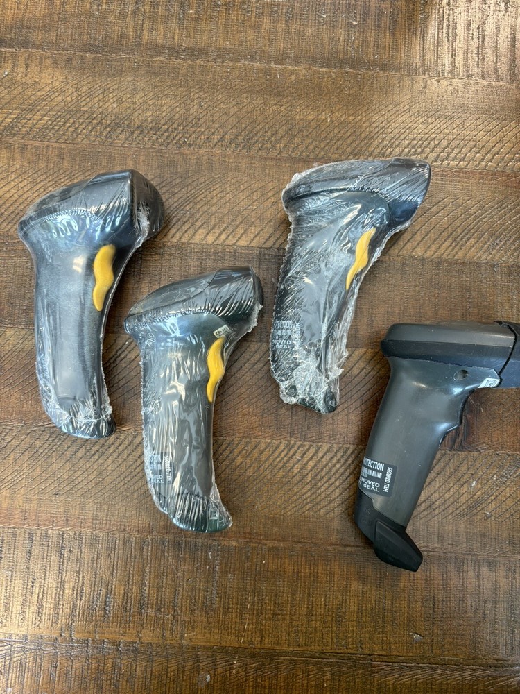Set Of 4 Symbol LS2208 Handheld Barcode Scanner – Twilight Black