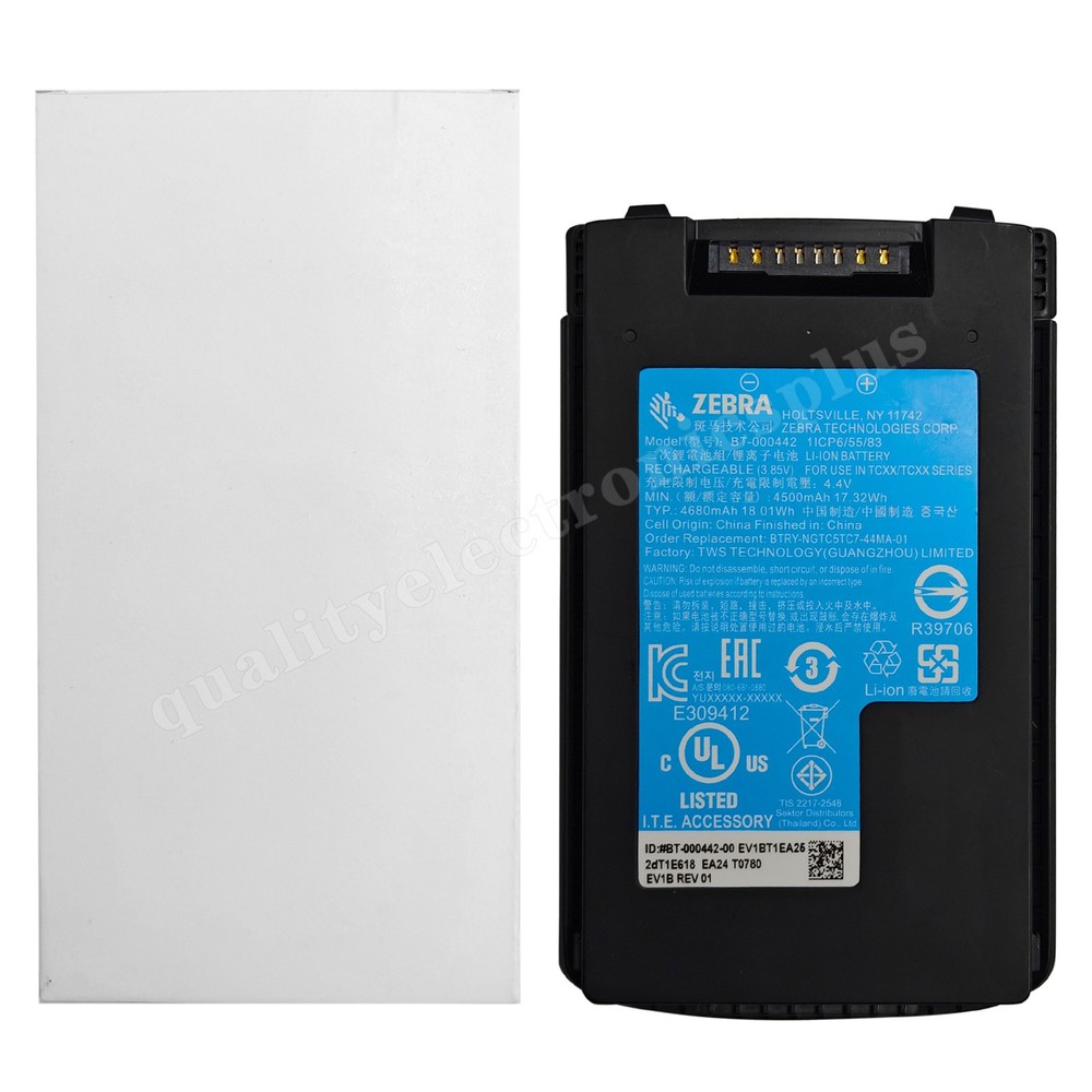 OEM For Zebra TC53 TC58 TC73 TC78 Barcode Scanner Battery BTRY-NGTC5TC7-44MA-01