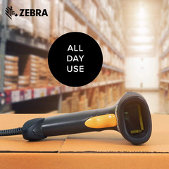 Zebra Symbol LS2208-SR20007R-NA USB Barcode Scanner with Stand