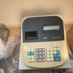 Royal 435dx Electronic Cash Register Portable Battery Powered