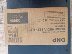 DNP DS680 DS6805X7 5×7 Thermal Paper & Ribbon Media Set 2 Rolls 460