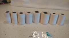 8-pack various sundry 2.25&Prime; &lsquo; Thermal Paper Rolls,