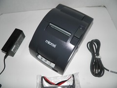 MICROS EPSON TM-U220B M188B Dot Matrix POS Receipt Printer SERIALw Power Supply