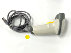 SYMBOL TECH LS208-SR20001 HAND HELD QR CODE SCANNER WITH CABLE CORD