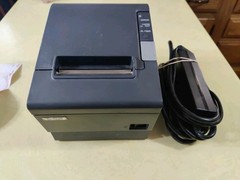Epson TM-T88IV M129H Thermal POS Receipt Printer Serial w/ Power Adapter Tested