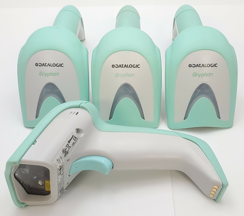 4 Datalogic Gryphon Wireless POS Barcode Scanner Hospital Medical GBT4400 *B*