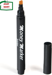 Money Marker (5 Counterfeit Pens) – Counterfeit Bill Detector Pen with Upgraded.