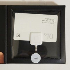 New Square and Paypal Mobile Credit Card Readers, 3.5mm Headphones Aux Jack