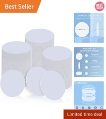 Versatile 100 PCS NFC Coin Cards – 30mm NTAG215 Tags for Easy Data Sharing