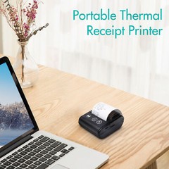 Portable Thermal Receipt Printer USB & Connection 2 inches 57mm L9I0