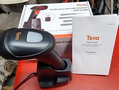 Tera D6100 Wireless Barcode Scanner 1D With USB Cradle Charging Base