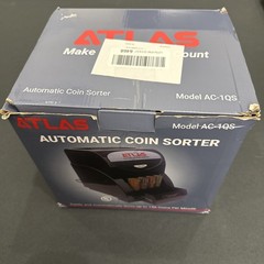 Automatic Coin Sorter AC-1QS – Sorts 156 Coins/Min with Coin Wrappers