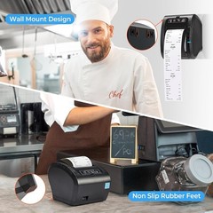 MUNBYN Bluetooth Thermal Receipt Printer P047 80mm POS Printer ITPP047P